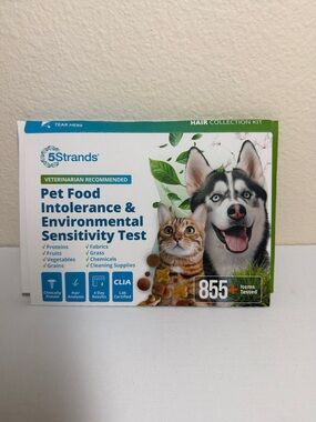 Pet Food Intolerance & Environmental Sensitivity Test